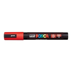 Caneta Posca PC-5M Vermelha - Uniball