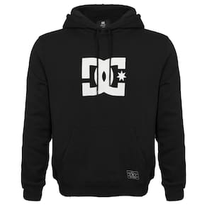 Moletom DC Shoes Canguru DC Star WT25 Masculino Preto