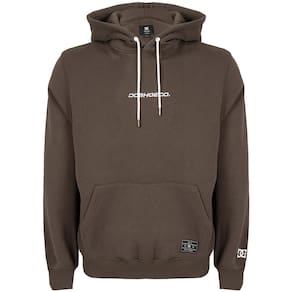 Moletom DC Shoes Canguru Baseline WT25 Masculino Marrom