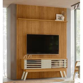 Composição Frizz New Premium 179x244m P/ TV até 65 Polegadas - Cumaru/Opala Madetec