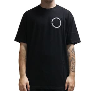 Camiseta Volcom Cylinderz WT25 Masculina Preto