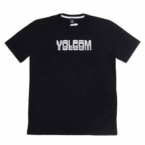 Camiseta Volcom Cement WT25 Masculina Preto