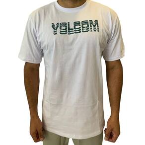 Camiseta Volcom Cement WT25 Masculina Branco