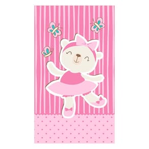 Toalha Kids para Bebê Estampada 70 cm x 1,20 m Bublim