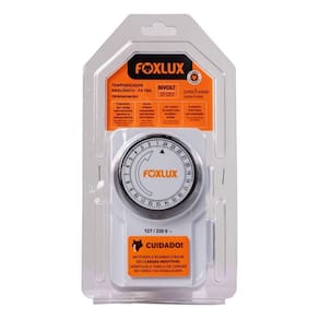 Timer Temporizador Programador Analógico Bivolt Foxlux