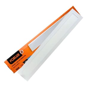 Painel Led 60x10 Retangular Branco Embutir 18w 6500k Foxlux