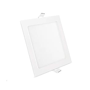 Painel Led 40x40 Quadrado Branco Embutir 30w 6500k Foxlux