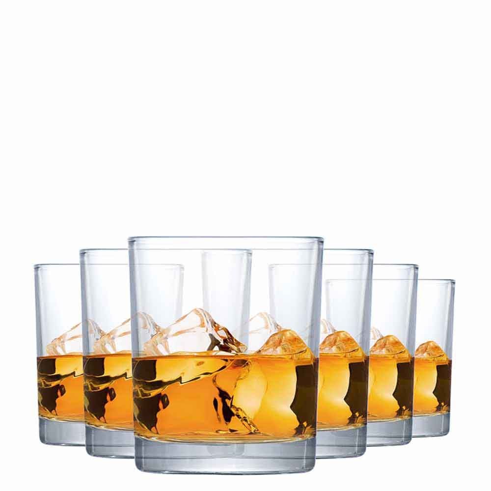 Copo Whisky Prestige On The Rocks 6 Pcs
