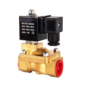 Válvula Solenoide Latão Buna-N 3/8`` 2/2 Vias. - Vs4213Ba03