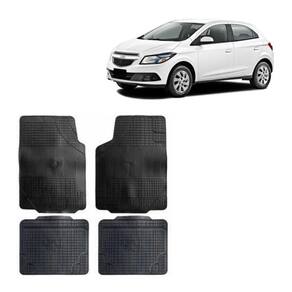 Tapete Borracha Gm Onix 2012 Em Diante 4 Peças