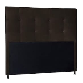 Cabeceira Berlim 90 Cm Cama Box Solteiro Corino Marrom