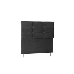 Cabeceira Tóquio 90 Cm Cama Box Solteiro Suede Marrom