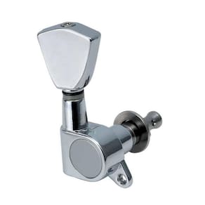 Tarraxa De Guitarra Lp Sg 3 Mais 3 Blindada Cromada Dolphin