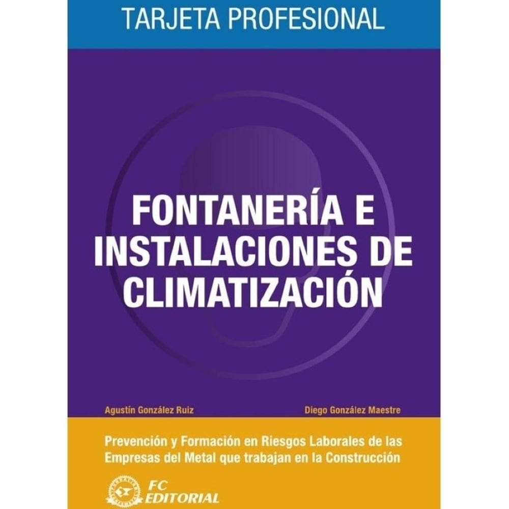 Fontanería e instalaciones de climatización - Espanhol