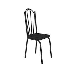 Kit Com 2 Cadeiras Europa 121 Base Preto Para Cozinha