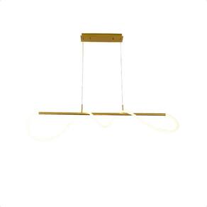 Pendente Led Moderno Taschibra Organic 28W Luz Quente 3000K