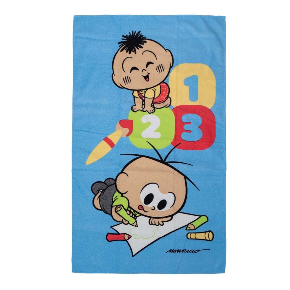 Toalha Praia para Bebê Turma da Mônica