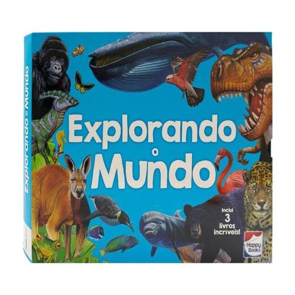 Explorando O Mundo Ii: Combo Com 3 Livros