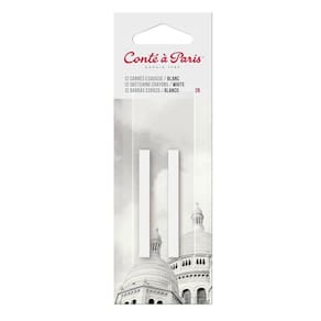 Pastel Seco Conte A Paris Branco Com 2 Unidades 02355