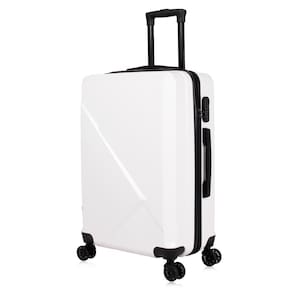Mala de viagem média Sparta Branco Swiss Move
