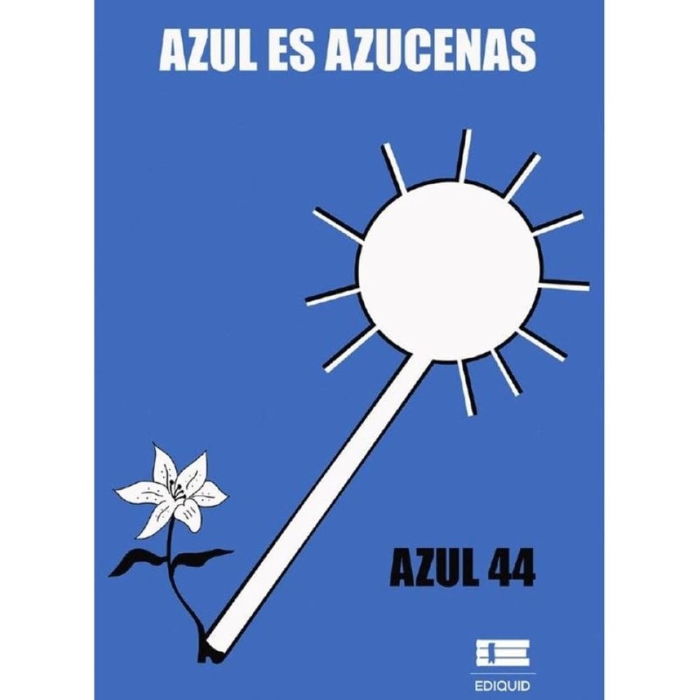 Azul es azucenas - Espanhol