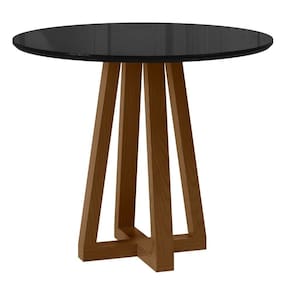 Mesa para Sala de Jantar Livia Piccola Ambar/Preto