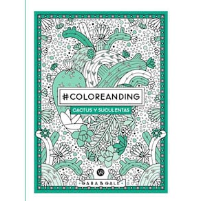 #Coloreanding: Cactus y suculentas - Espanhol
