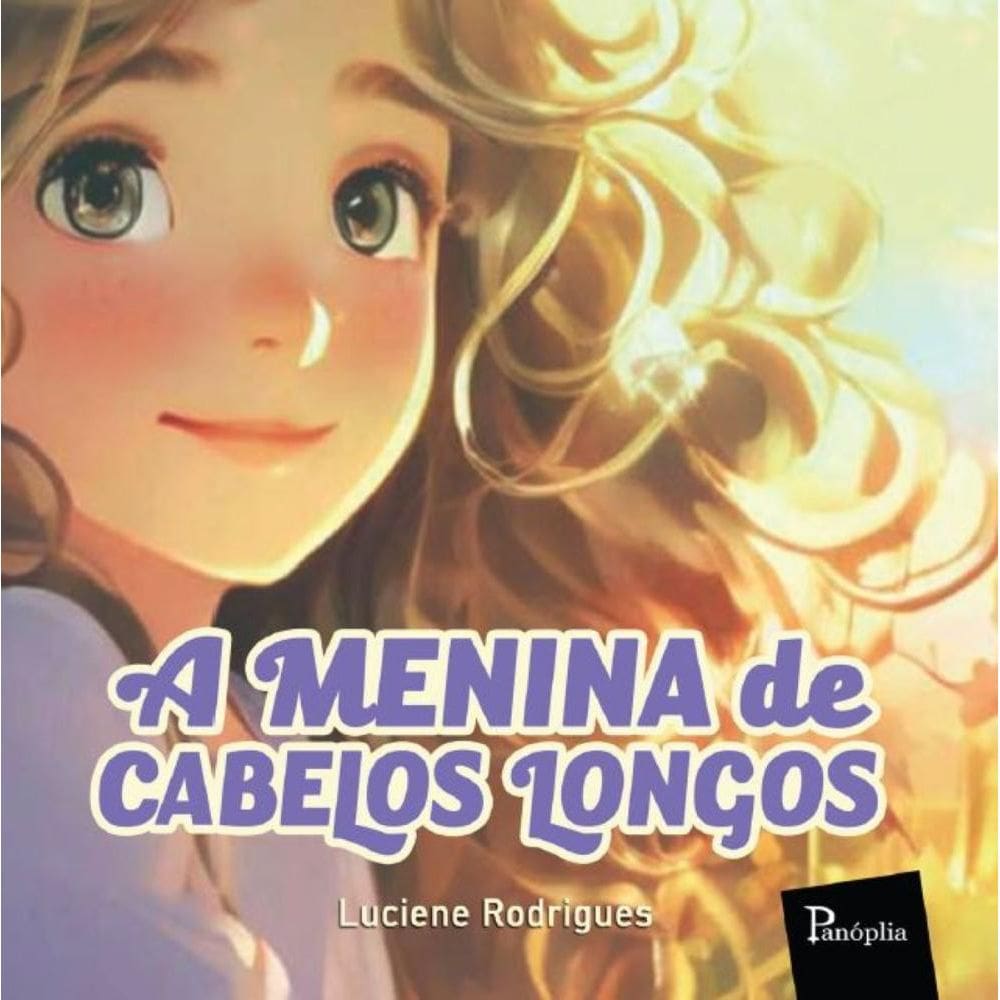 A menina de cabelos longos