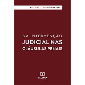 Da intervenção judicial nas cláusulas penais
