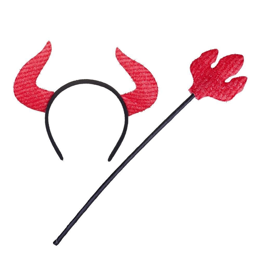 Kit Tiara com Tridente Halloween Play&Fun