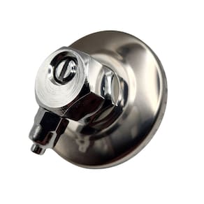 Adaptador de Metal Com Registro para Filtro Tubo 1/4 e Canopla CNT18HK100