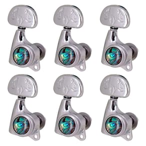 Tarraxa Blindada Ronsani Para Violão Rvt-1 Pro C/ Trava Abalone 1464