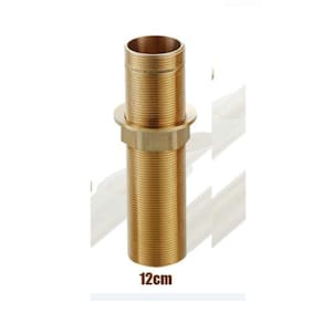 Tubo Longo Fixação Monocomando Importados 120x31mm Com Porca - KC012K100