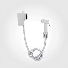 Ducha higiênica cromada com derivação Flaunt Perflex