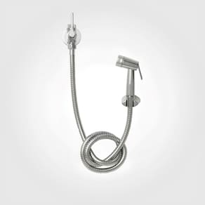 Ducha Higiênica Com Derivação Dn15 Mais Cromado Perflex