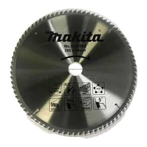 Lamina De Serra Tct 260Mm X 30Mm X 80T Makita D-63563