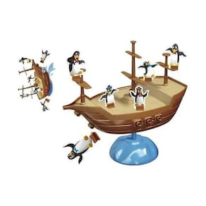 Jogo Navio Equilibrista Do Pinguim Divertido Concentração