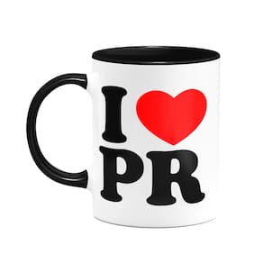 Caneca I Love PR - Paraná - 325ml - B-black