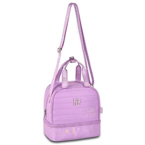 Lancheira Térmica Rebecca Bonbon Nylon Holográfico Rb24590