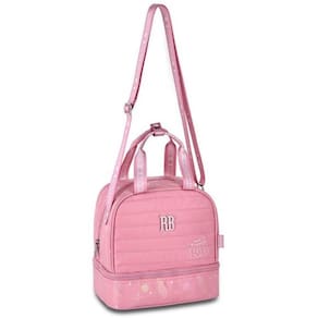 Lancheira Térmica Rebecca Bonbon Nylon Holográfico Rb24590