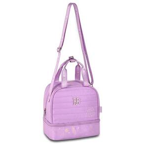 Lancheira Térmica Rebecca Bonbon Nylon Holográfico Rb24590
