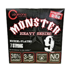 Encordoamento Cleartone Guitarra 7 Cordas Heavy Series 9-52