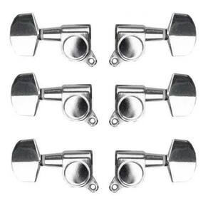 Tarraxa Blindada Para Violão Aço Guitarra 3+3 Custom Sound