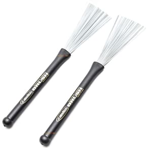 Par Baqueta Vassourinha Em Aco Jazz Brush C.Ibanez