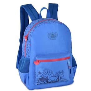 Mochila De Costas Nylon Juvenil Stitch Disney - Clio Ts24632