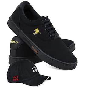 Kit Sapatênis Polo Joy Casual Masculino + Boné Dia a Dia