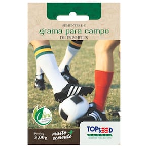 Semente de Grama São Carlos Para Campo De Esporte TOPSEED