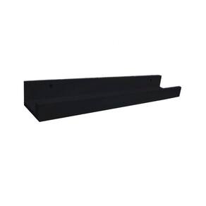 Prateleira Esmalteria Simples 60 cm Em Mdf Preto