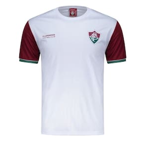 Camiseta M/C Fluminense Mistura 00300723501 - Branco/Bordo M