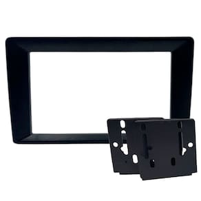 Moldura 9 para 7 Polegadas 2 Din Black Piano Painel Multimídia Adaptadora Redutora